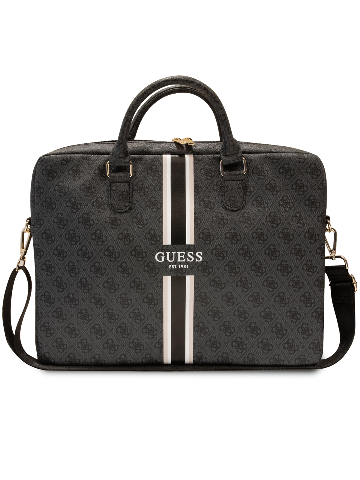 Сумка для ноутбука унисекс Guess Laptop Bag 4G Stripes 16