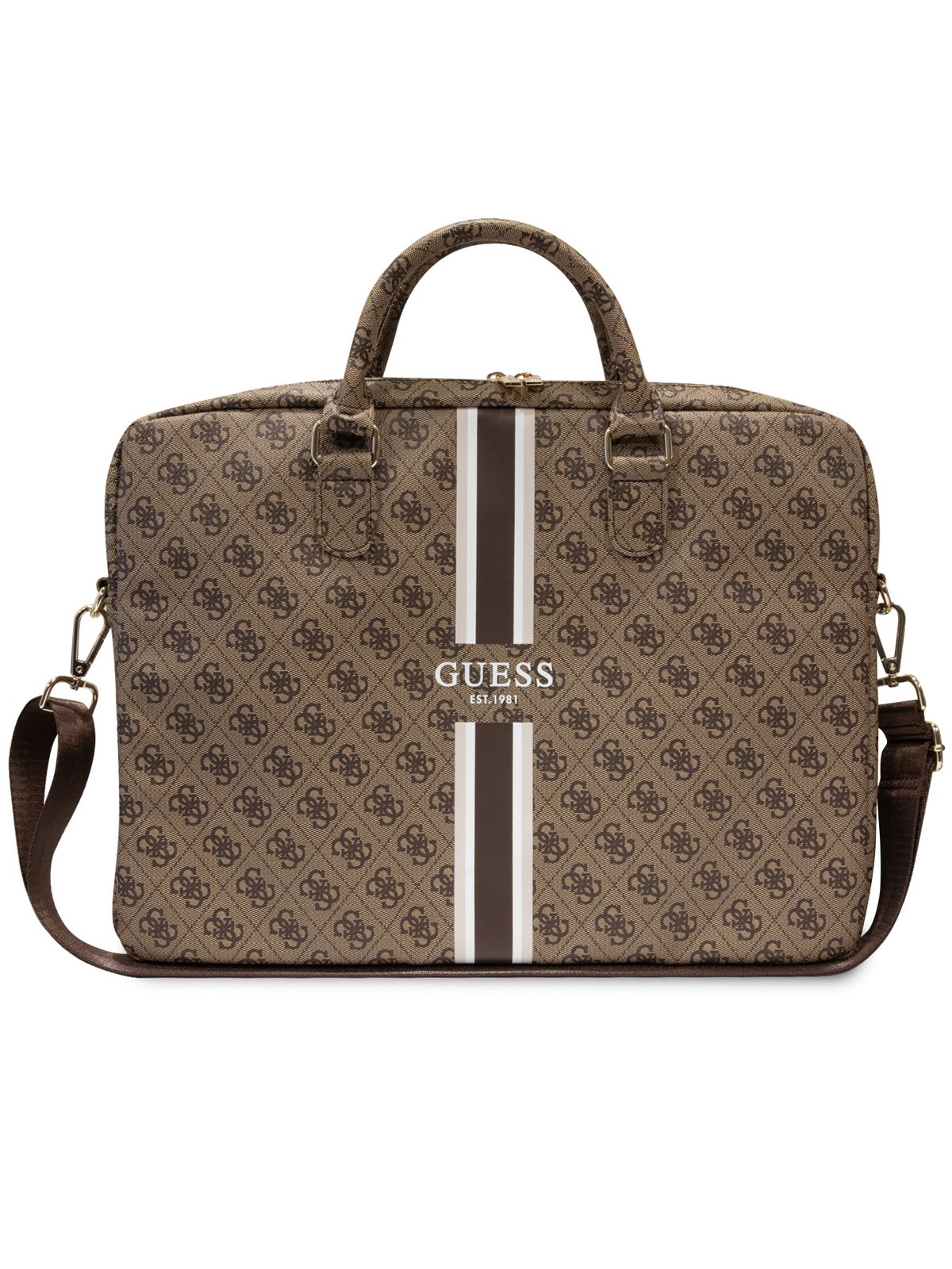 Сумка для ноутбука унисекс Guess Laptop Bag 4G Stripes 16