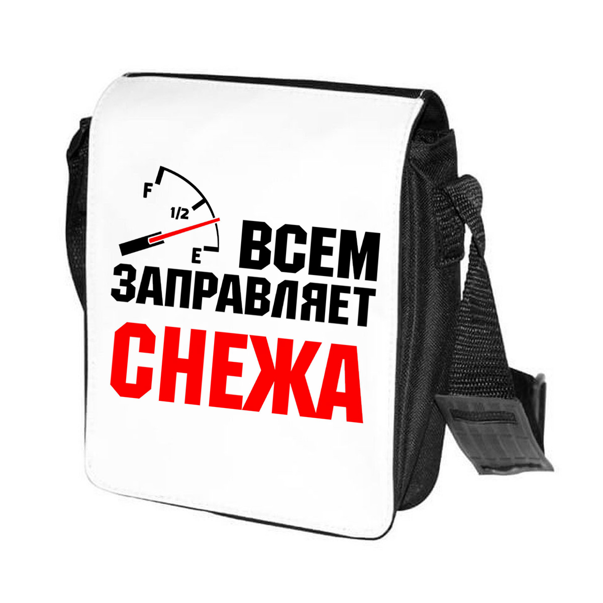 

Сумка женская CoolPodarok CN041900 черно-белый, Черный;белый, CN041900