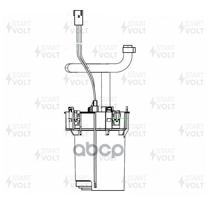 

Бензонасос Startvolt Sfm0702 /Модуль/ Opel Astra G (98-)/Vectra B (95-) 1.6i/1.8i/2.0i (Sf