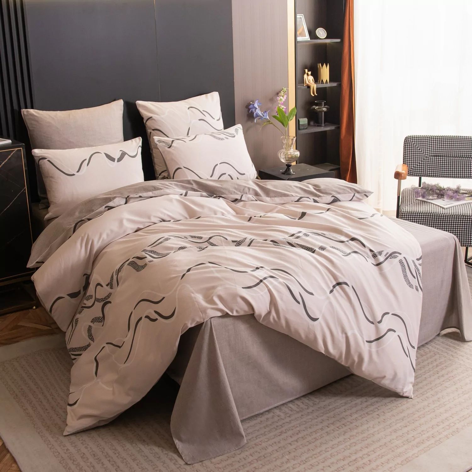

Постельное белье VIVA - HOME TEXTILE L633257, Делюкс Сатин 100% хлопок