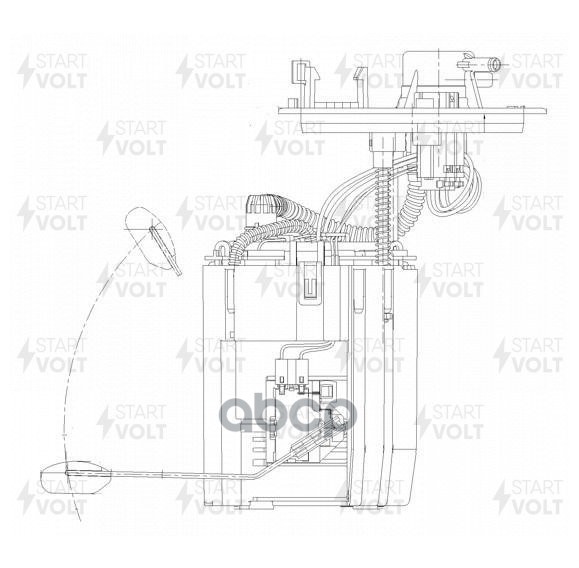 

Бензонасос Startvolt Sfm0817 /Модуль/ Hyundai Solaris Ii (17-)/Kia Rio (17-) 1.4i/1.6i (Sf