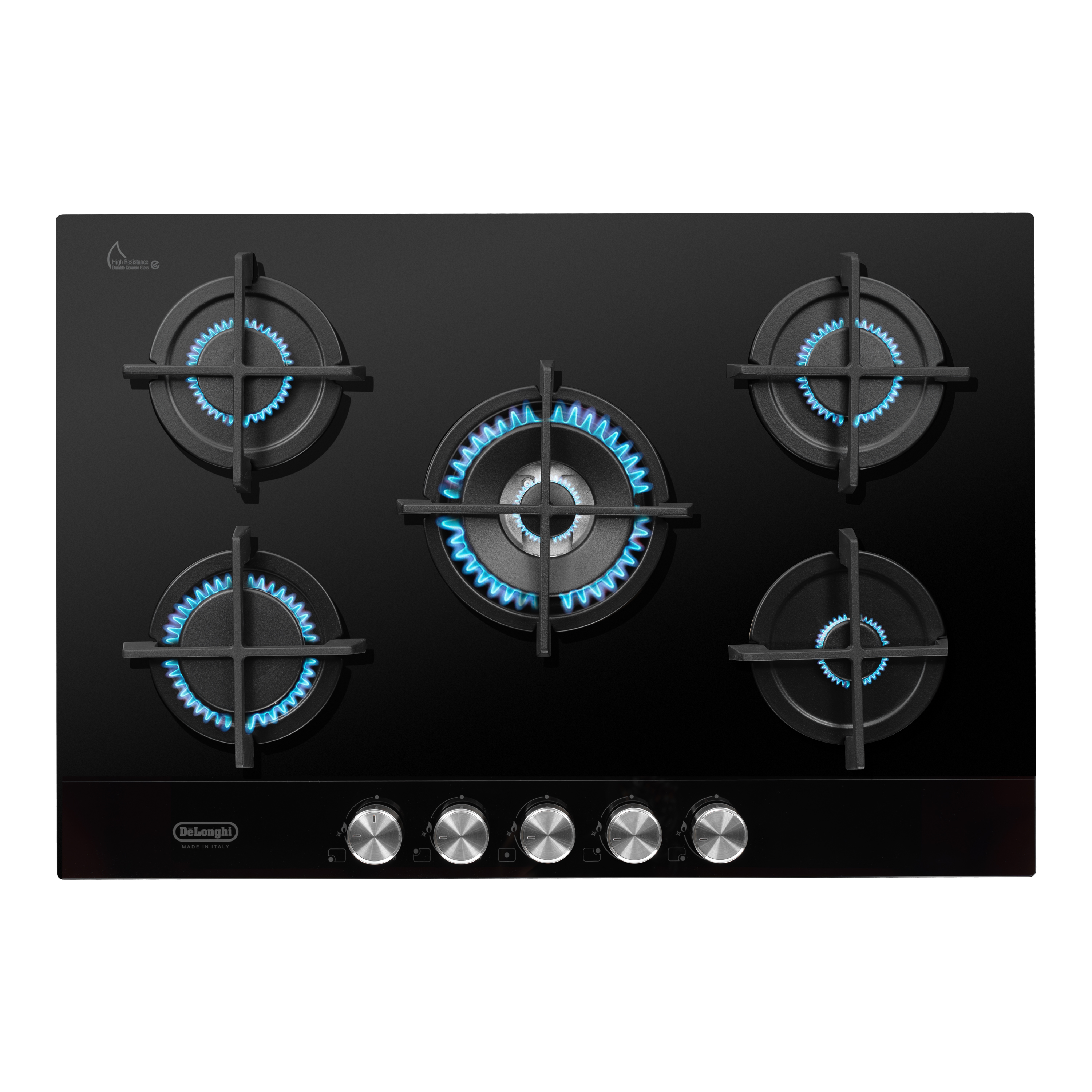 Встраиваемая варочная панель газовая Delonghi NSL 575 NC RUS черный