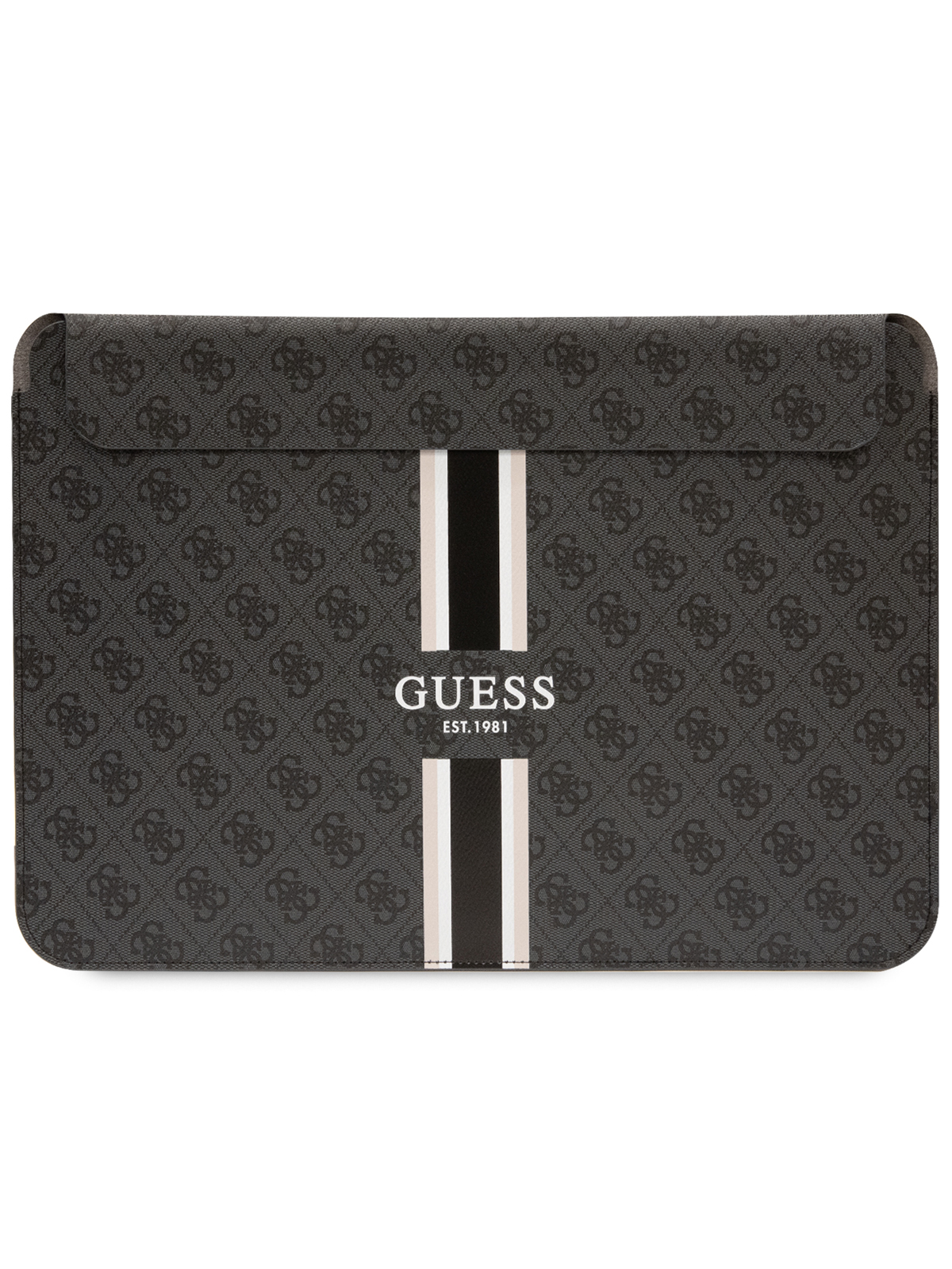 Чехол для ноутбука унисекс Guess Sleeve 4G Stripes 14" черный Китай черный,  серый