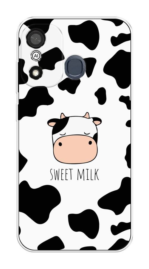 

Чехол на Itel A27 "Sweet milk", Розовый;белый;черный, 3200450-1