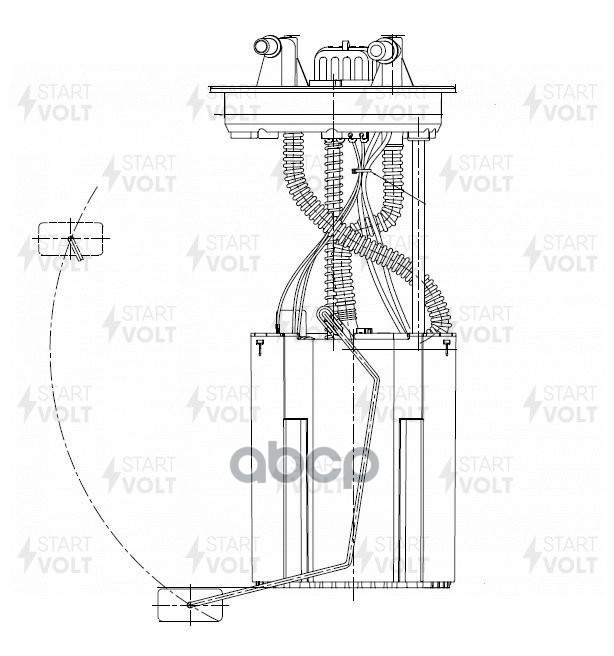 Модуль Топливного Насоса Startvolt Sfm 2322 STARTVOLT арт. SFM 2322