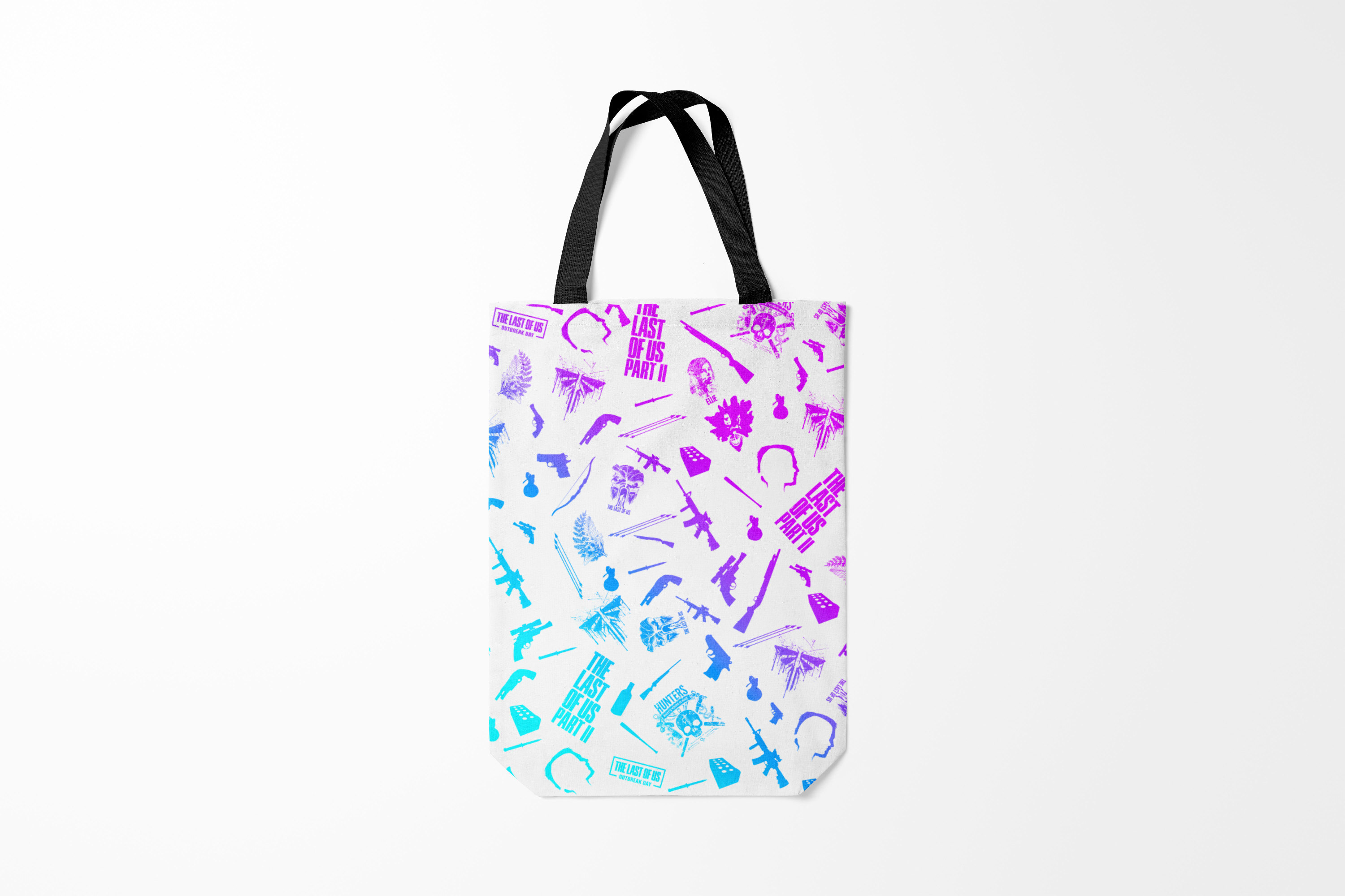 

Сумка шoппер унисекс Burnettie The last of us PATTERN Z,, The last of us PATTERN Z