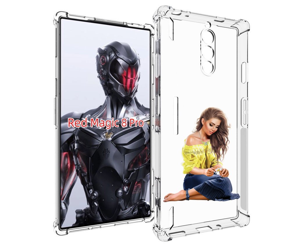 

Чехол MyPads миленькая-девочка женский для ZTE Nubia Red Magic 8 Pro / Red Magic 8 Pro ..., Tocco