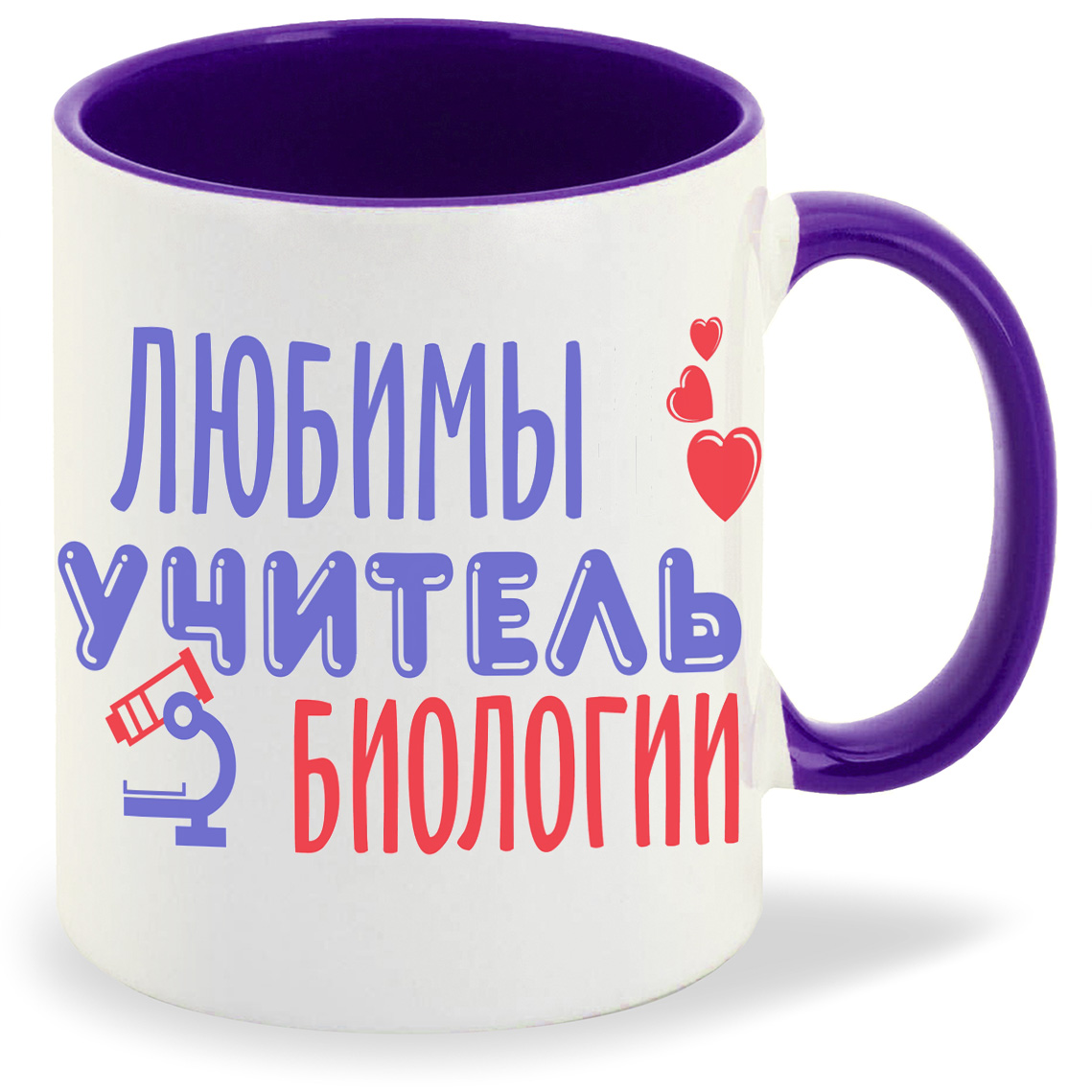 

Кружка CoolPodarok Любимый учитель биологии, Любимый учитель биологии