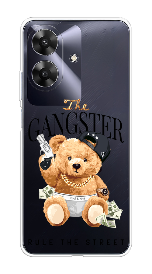 

Чехол на Realme Note 60 "The Gangster", Бежевый;серый;черный, 2518550-1