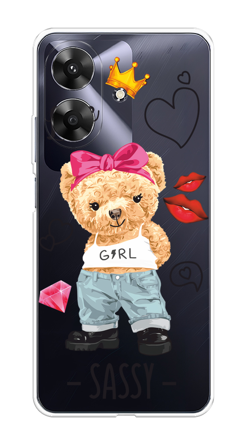 

Чехол на Realme Note 60 "Sugar Mommy", Голубой;белый;розовый, 2518550-1