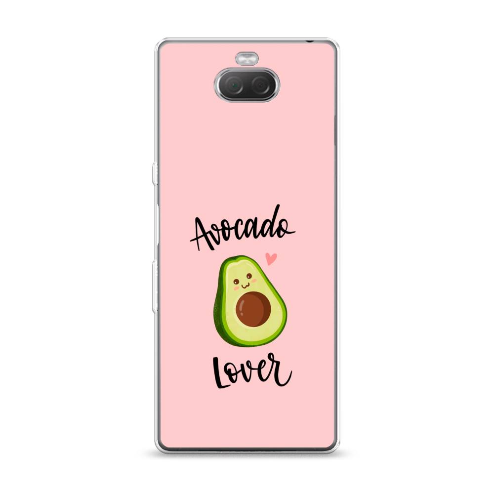 

Чехол на Sony Xperia 10 "Avocado lover", Розовый;зеленый, 54050-6