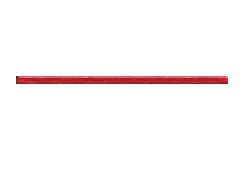 

Fibra czerwona listwa szklana Бордюр 2,3x60