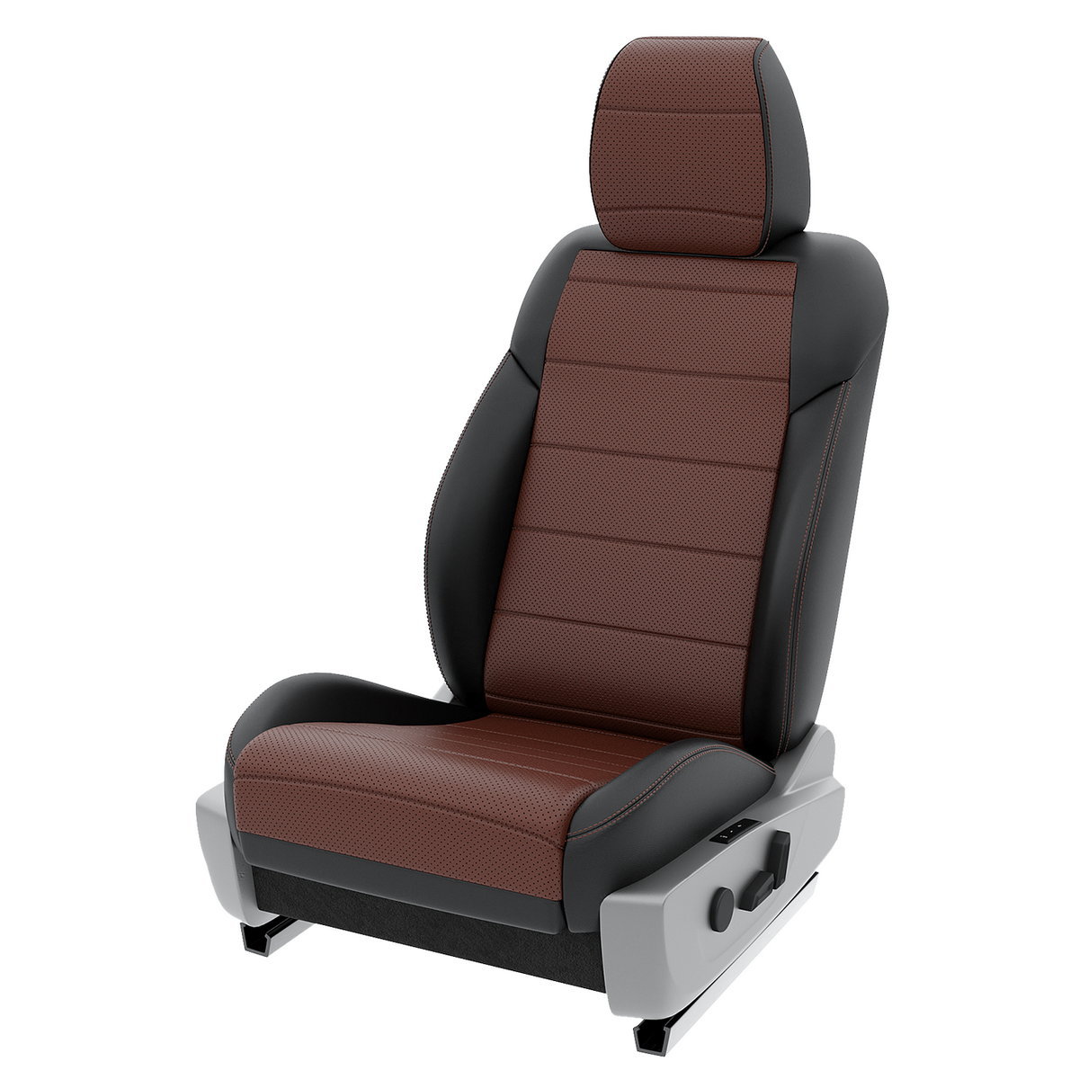 

Чехлы на сиденья Automobiler для Ravon R2 A-A-1421F2S356 Экокожа Черный Шоколадный, Коричневый;черный, A-A-1421
