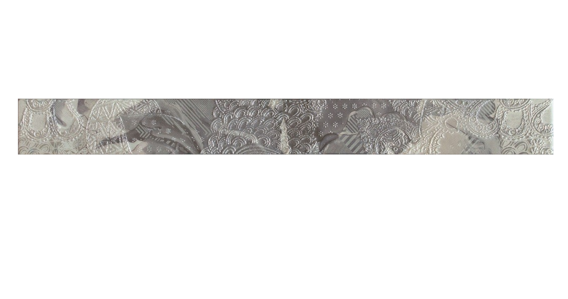 

Frades Cenefa Floral Gris Бордюр 60х600 мм
