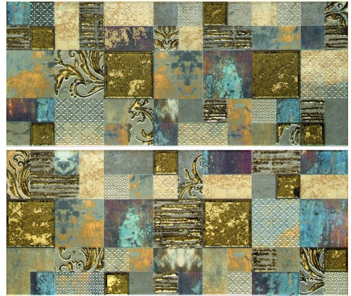 

Frades Mosaico Beige Панно комплект из 2 плиток 250х600 мм/500х600 мм