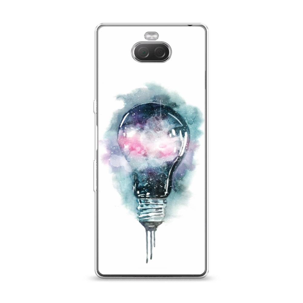 

Чехол на Sony Xperia 10 "Волшебная лампа", Белый;серый, 54050-4