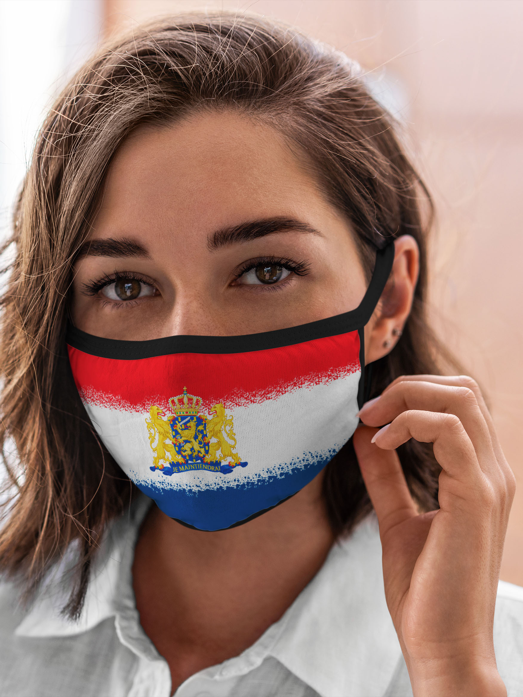 

Многоразовая маска унисекс Burnettie Голландия Нидерланды Флаг, Разноцветный, Голландия Нидерланды Флаг
