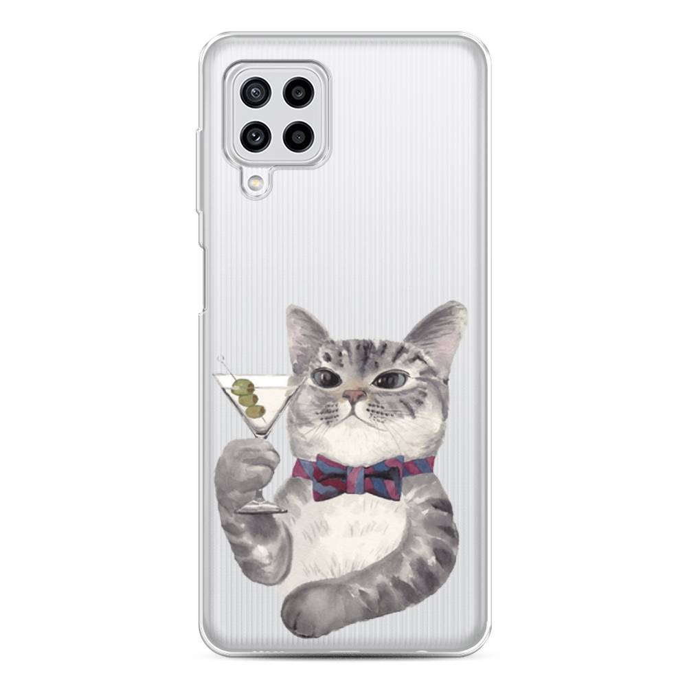 

Чехол Awog "Кот джентльмен" для Samsung Galaxy M22