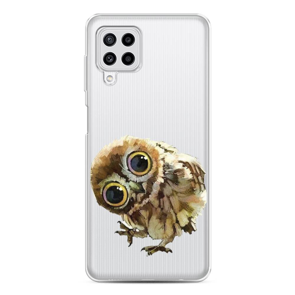 

Чехол Awog на Samsung Galaxy M22 / Самсунг M22 "Любопытный совенок", Коричневый;белый;прозрачный, 2103450-1