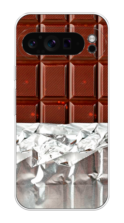 

Чехол на Google Pixel 9 Pro "Шоколад в обертке", Коричневый, 272050-1