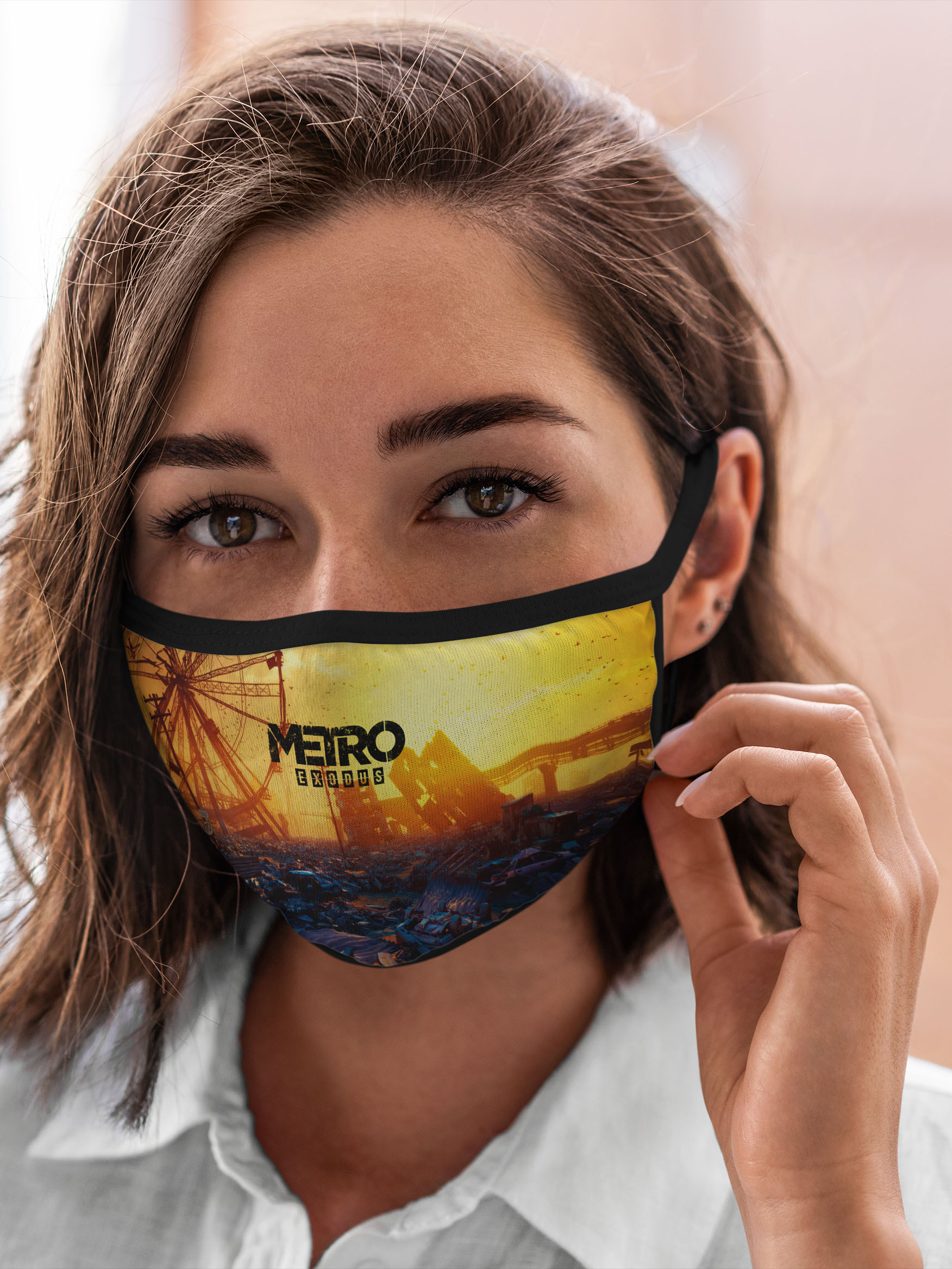 

Многоразовая маска унисекс Burnettie Metro Exodus, Разноцветный, Metro Exodus