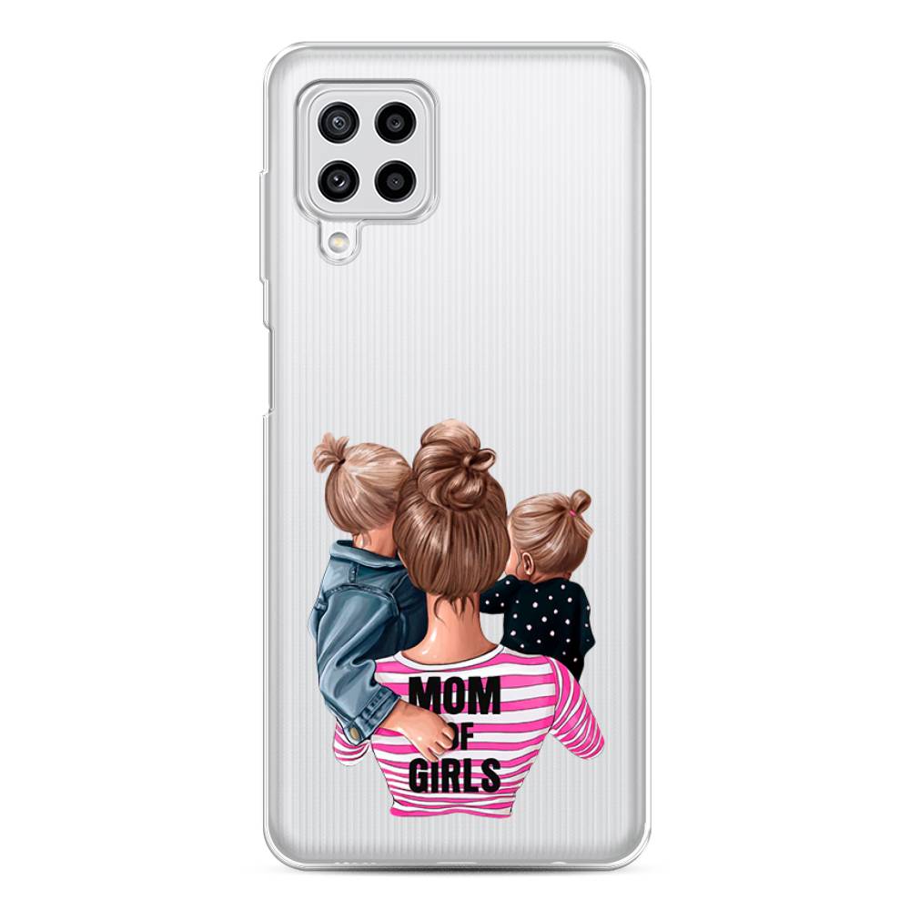 

Чехол Awog на Samsung Galaxy M22 / Самсунг M22 "Mom of Girls", Синий;розовый;черный, 2103450-6