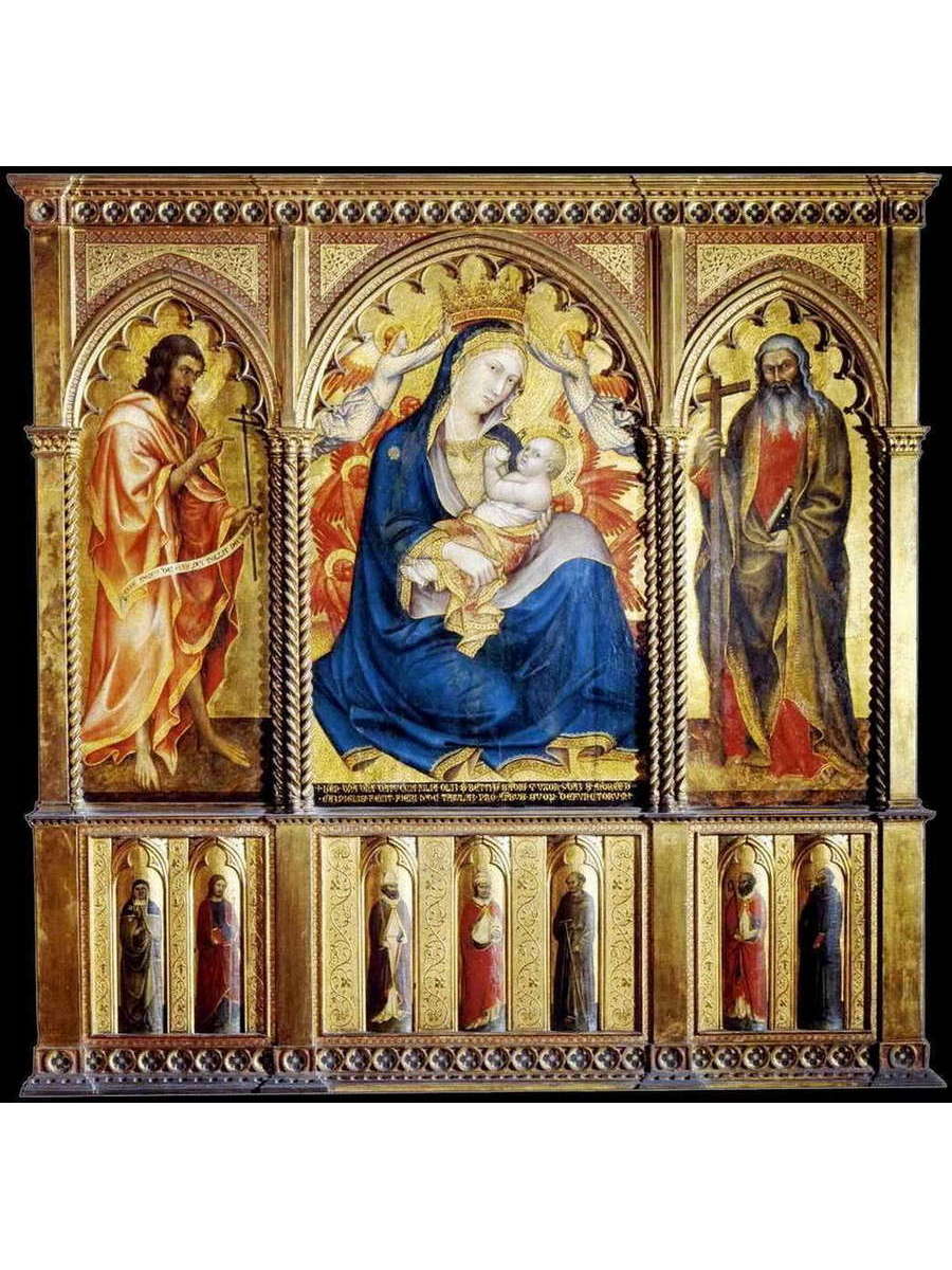 

Постер DRABS A3 Таддео ди Бартоло Мадонна с младенцем св. Андреем и Иоанном Крестителем