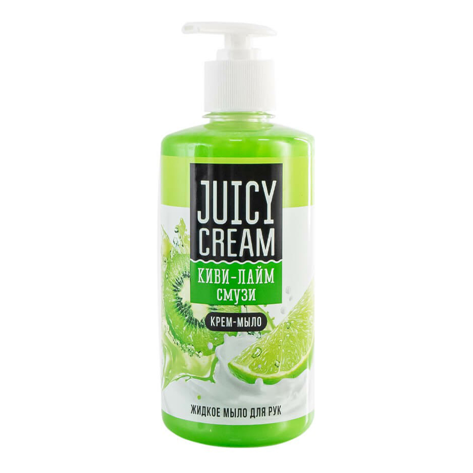 Туалетное крем-мыло жидкое Juicy Cream 500 мл в ассортименте мыло жидкое зодиак 5л в ассортименте