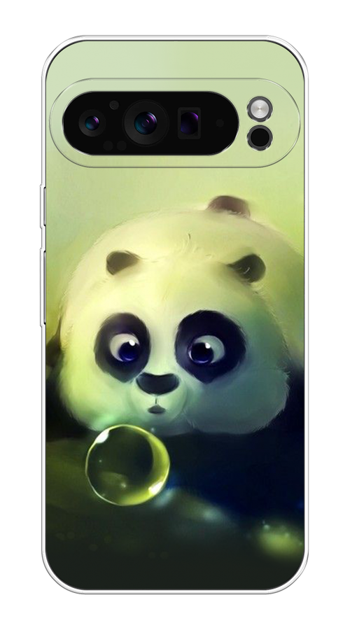 

Чехол на Google Pixel 9 Pro "Малыш панды", Зеленый;черный;серый, 272050-1