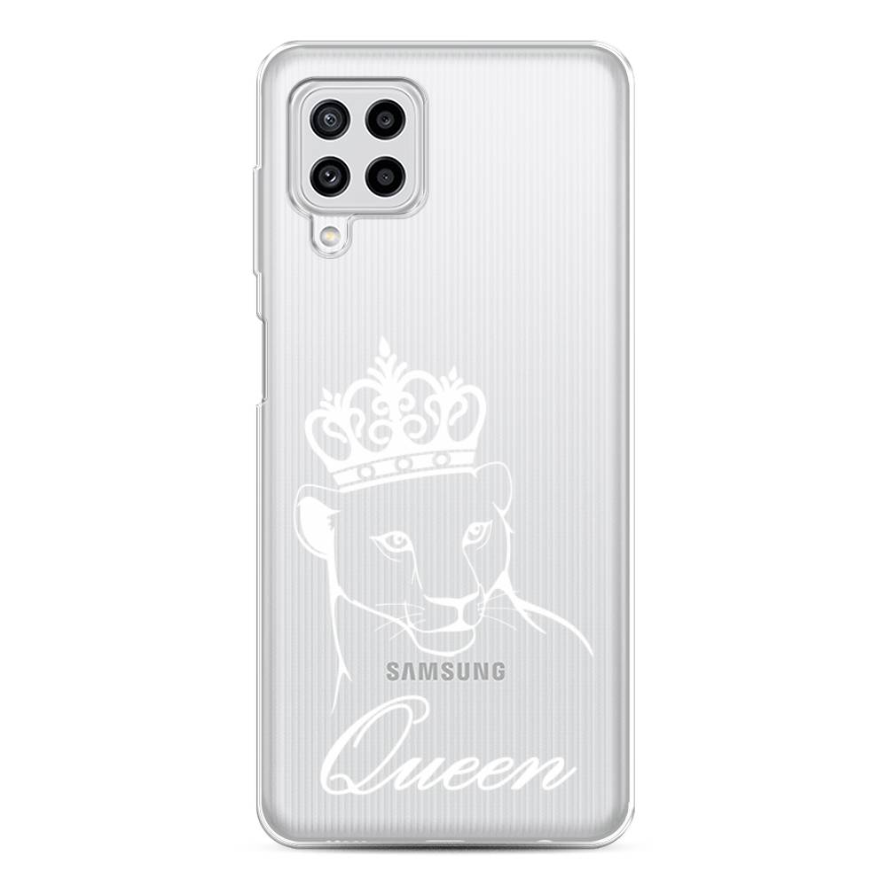 

Чехол Awog на Samsung Galaxy M22 / Самсунг M22 "Львица королева", Бежевый;прозрачный, 2103450-7