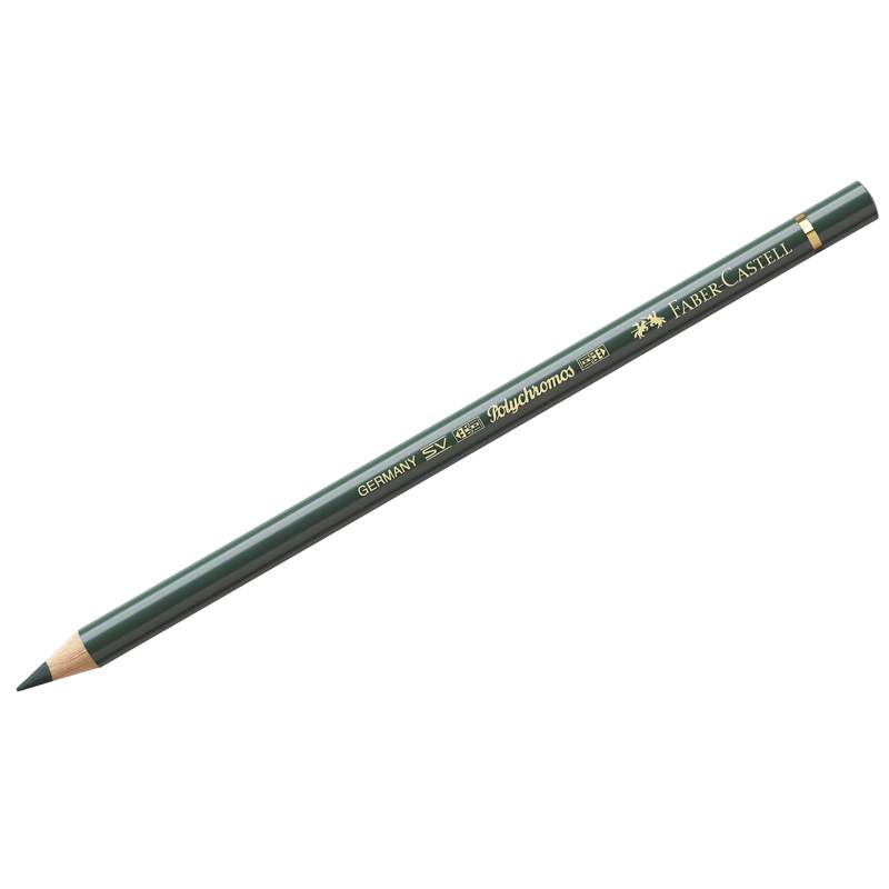 

Карандаш художественный Faber-Castell, 165 зеленый можжевельник (арт. 289840) - 6 шт.
