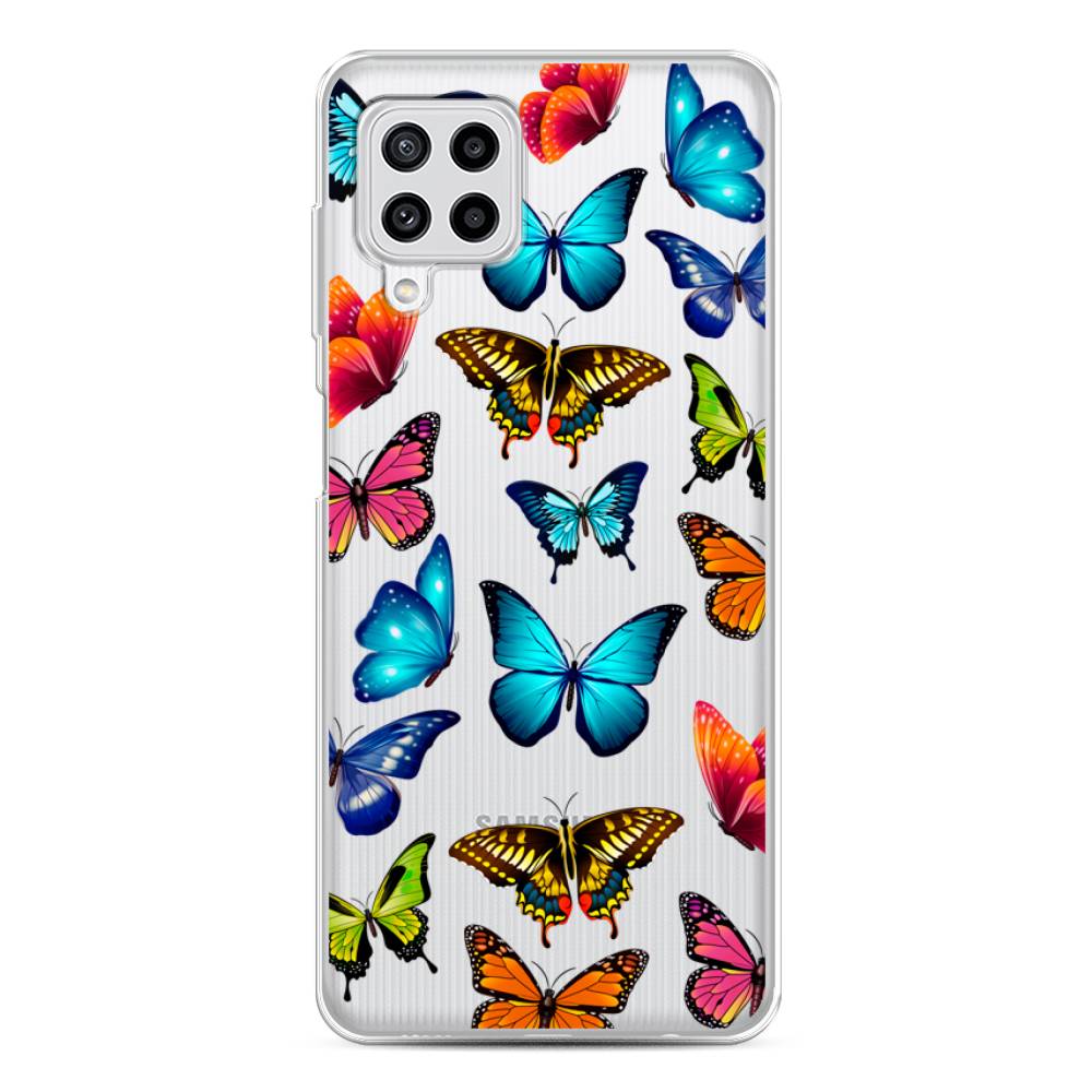

Чехол Awog "Разные бабочки" для Samsung Galaxy M22