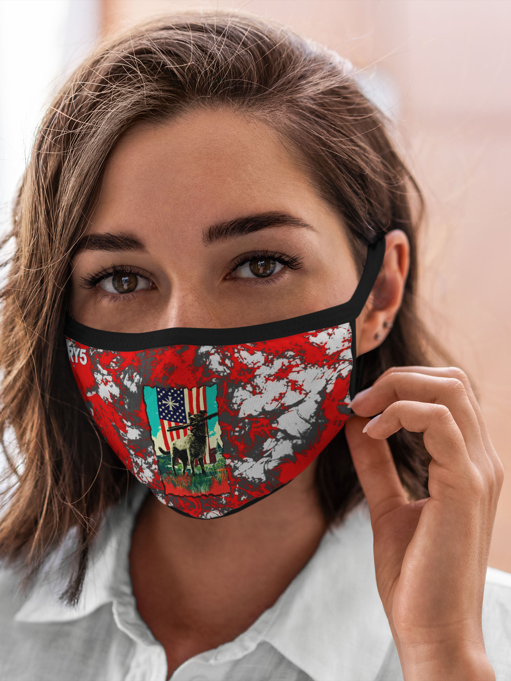 

Многоразовая маска унисекс Burnettie Far Cry Farcry5, Разноцветный, Far Cry Farcry5