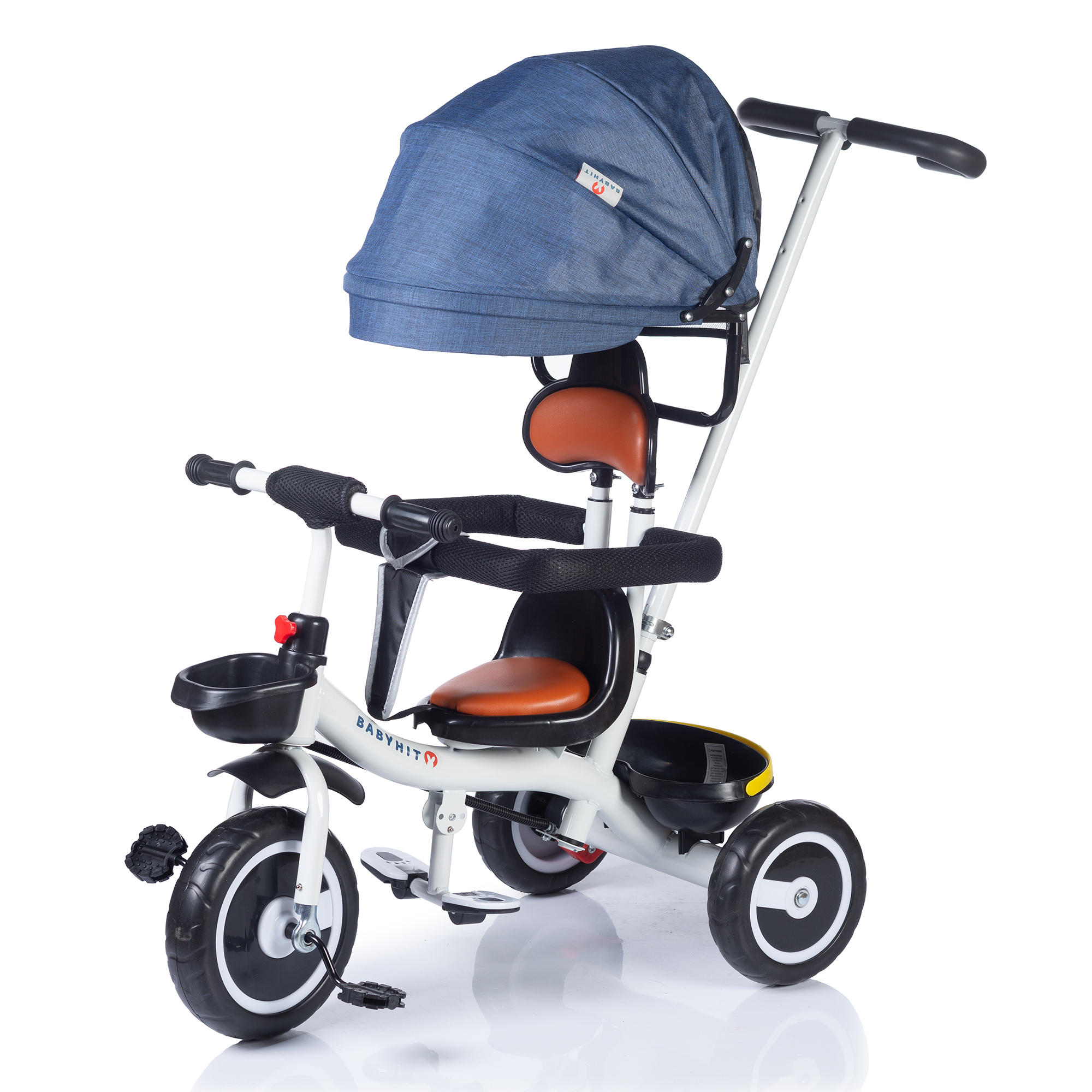 Детский трехколесный велосипед Babyhit Kidway LT, цвет синий