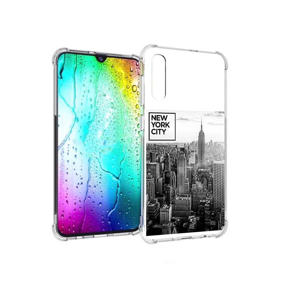 

Чехол MyPads Tocco для Samsung Galaxy A30s черно белый ньюерк (PT226907.519.686), Прозрачный, Tocco