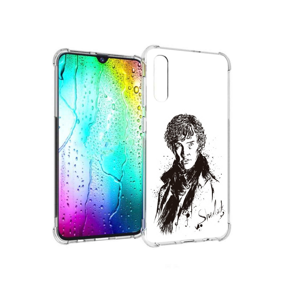 

Чехол MyPads Tocco для Samsung Galaxy A30s шерлок холмс портрет (PT226907.519.698), Прозрачный, Tocco
