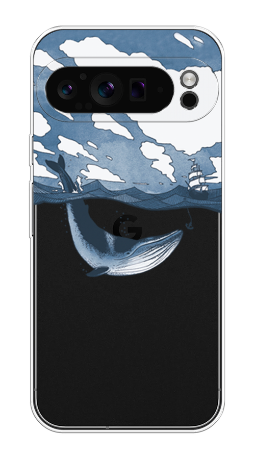 

Чехол на Google Pixel 9 Pro "Большой кит", Синий, 272050-1