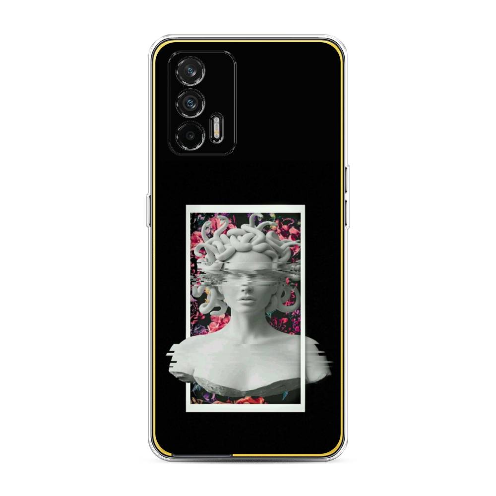 

Чехол на Oppo Realme GT "Web Punk Медуза Горгона", Черный;серый, 256350-6