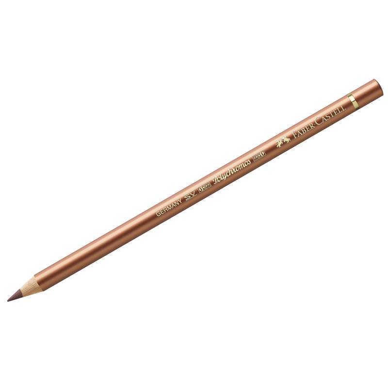 

Карандаш художественный Faber-Castell "Polychromos", цвет 252 медный (арт. 289887) - 6 шт., Красный