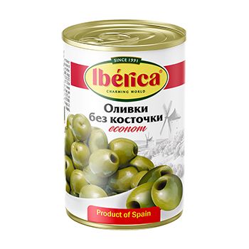 Оливки IberiСa мелкие без косточки 280 г