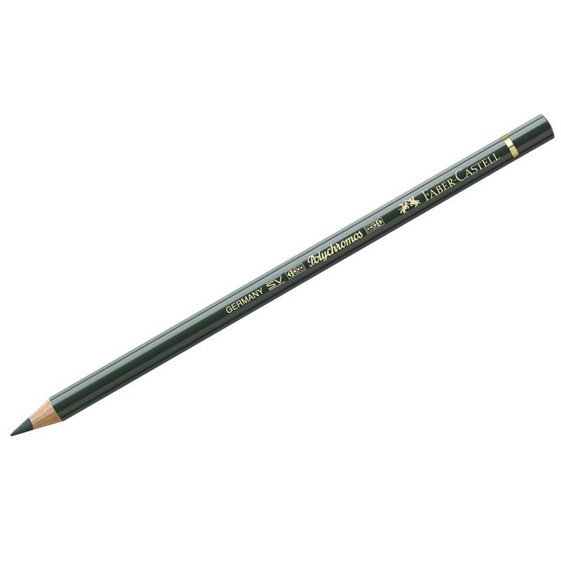 Карандаш художественный Faber-Castell, 278 хромовая зелень (арт. 289900) - 6 шт.