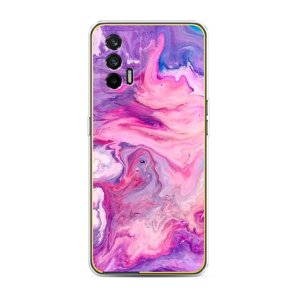 

Чехол на Oppo Realme GT "Нежно-розовая абстракция", Розовый, 256350-3