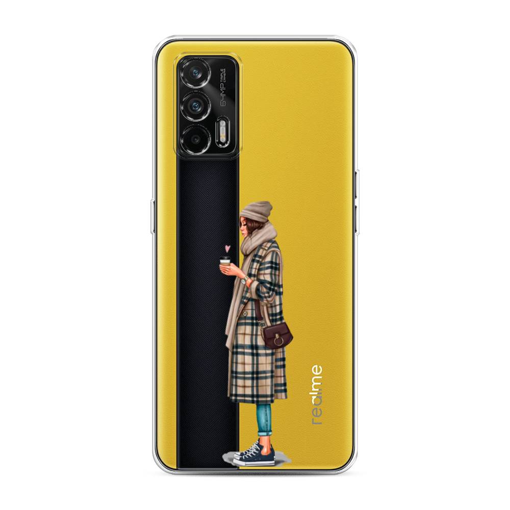 

Чехол на Oppo Realme GT "Утренний кофе", Коричневый;бежевый, 256350-6
