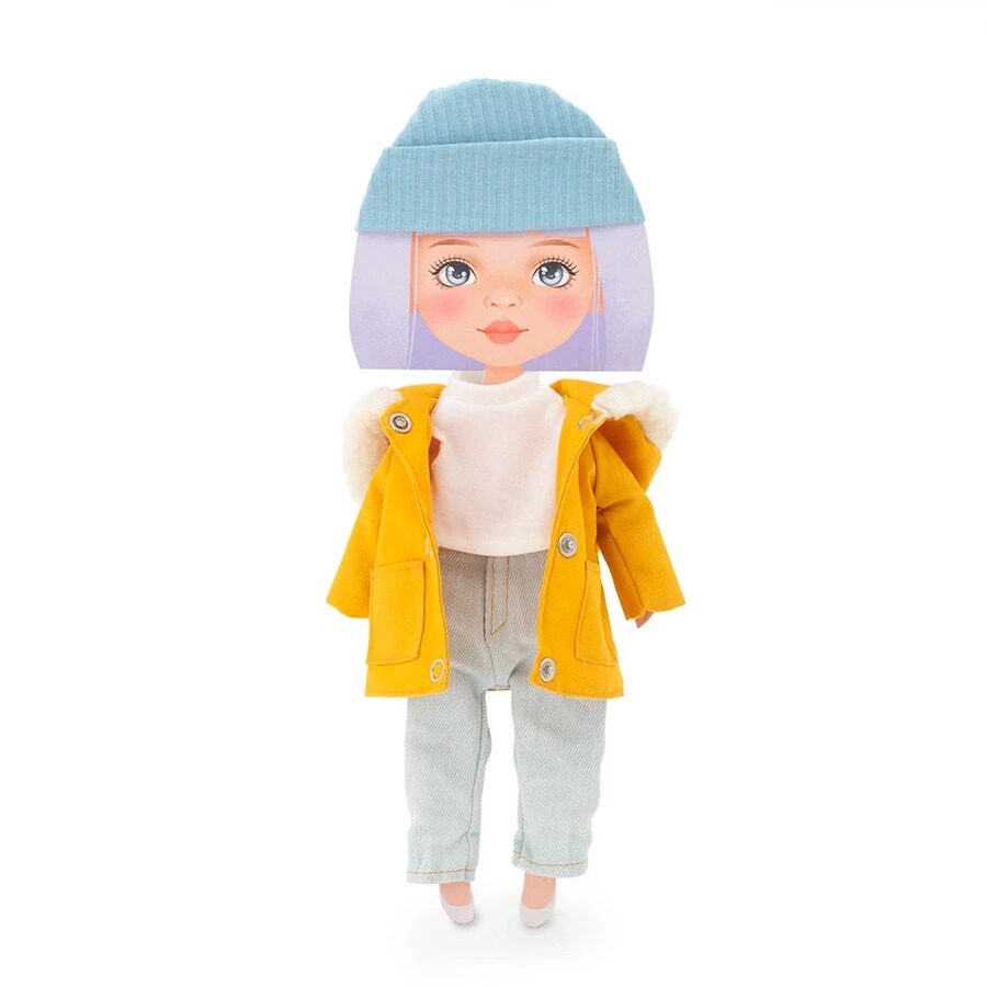 Набор одежды для кукол Orange Toys Sweet Sisters Парка горчичного цвета зима S10 sisters