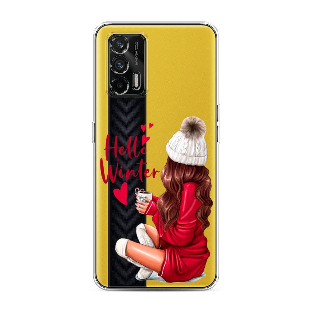 

Чехол на Oppo Realme GT "Hello winter", Красный;белый;коричневый, 256350-5