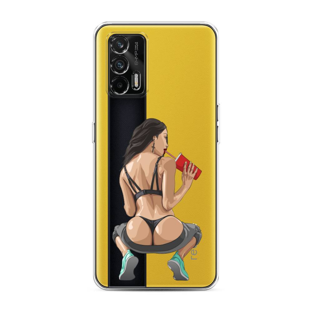 

Чехол на Oppo Realme GT "Сочные булочки", Бежевый;красный;черный, 256350-6