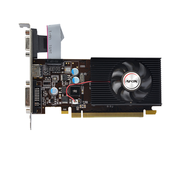 

Видеокарта AFOX NVIDIA GeForce G 210 (AF210-512D3L3-V2), Черный, GeForce G 210