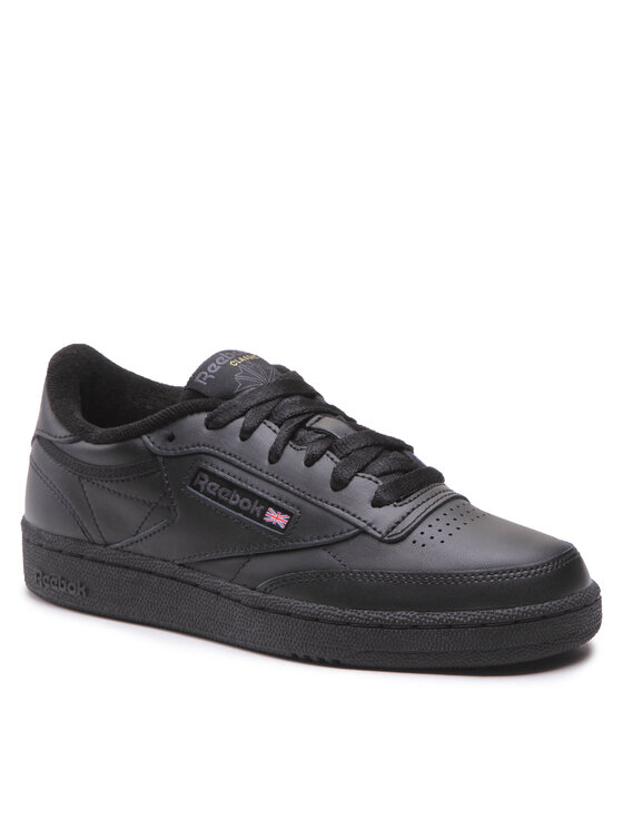 

Кеды женские Reebok Club C 85 AR0454 черные 36 EU, Черный, Club C 85 AR0454