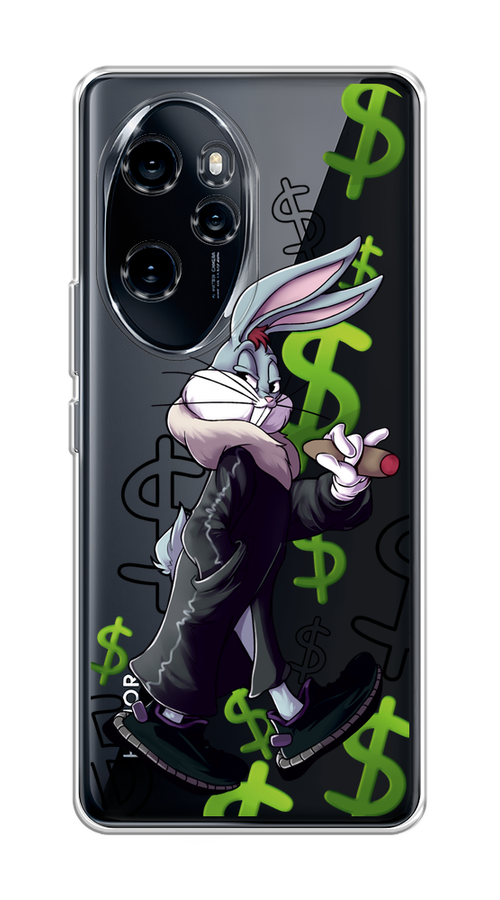 

Чехол на Honor 100 Pro "Rich Bugs Bunny", Зеленый;черный;голубой, 6122850-1